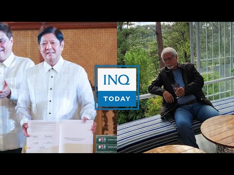 Marcos signs 2024 nat’l budget; Cops relieved over Ronaldo Valdez video | INQToday