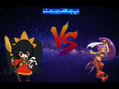 mugen-Ashley (me) vs Shantae