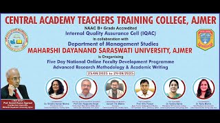 Five Days National Online Faculty Development Program