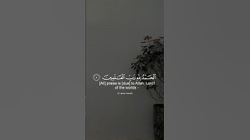 سوره الفاتحه 🌹 ، الشيخ عمير شميم #سورة_الفاتحة #عمير_شميم #قرآن #قران_كريم