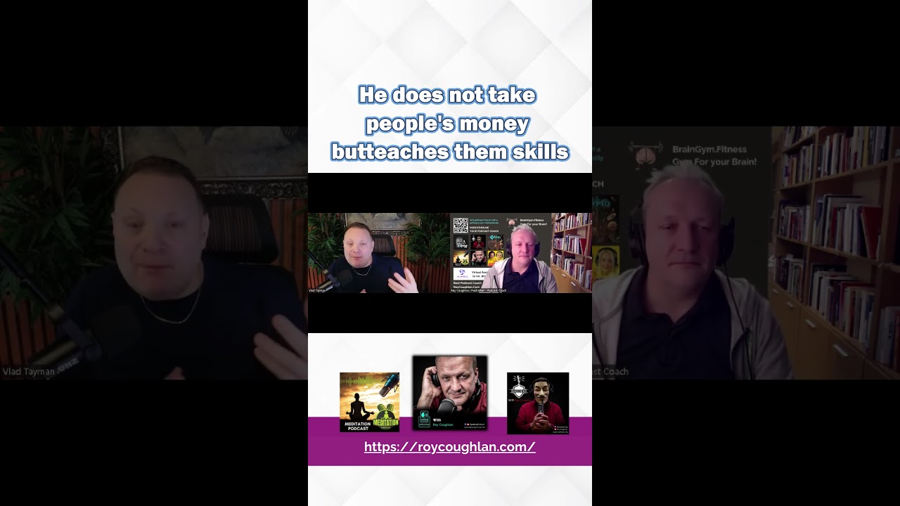 He does not take people's money butteaches them skills