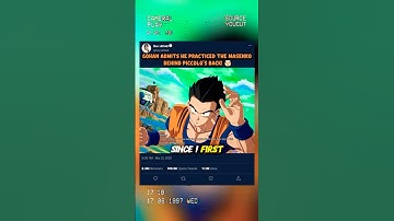 Gohan Admits He Practiced The Masenko Behind Piccolo’s Back! 🤯 #sparkingzero #crashout #knockout