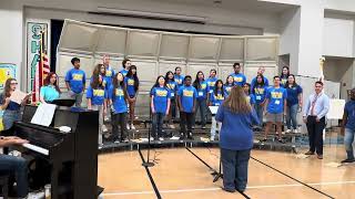 2025 BCSD Summer Music Academy Choir sings Climbin’ Up the Mountain, Children - arr. Rollo Dilworth