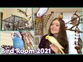 2021 BIRD ROOM TOUR!!