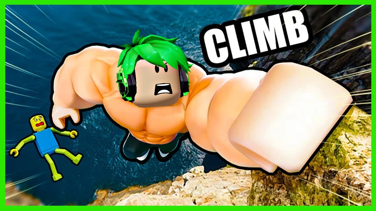Aku Melatih Otot & Stamina Tubuhku Untuk Memanjat Tebing Yang Tinggi - Roblox Training To Climb