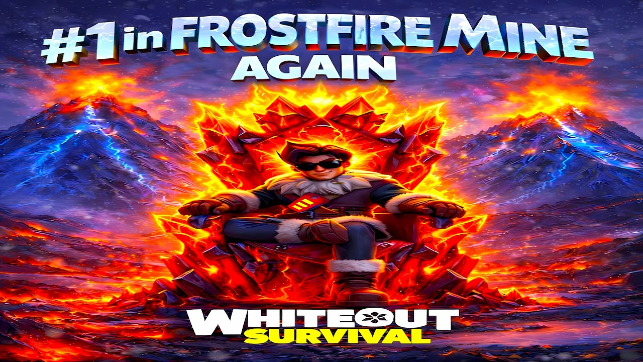 #1 in Frostfire Mine AGAIN! | Whiteout Survival