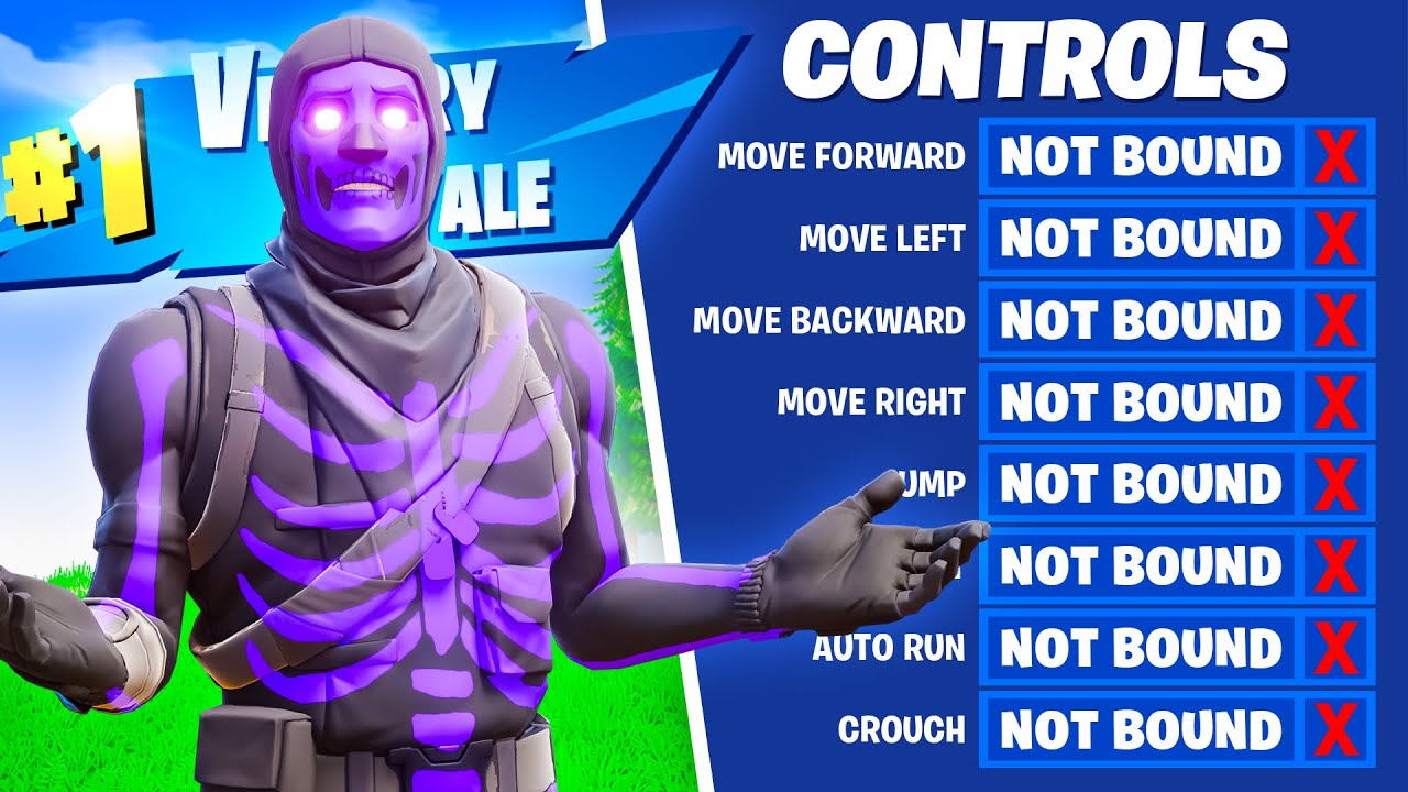 removing every keybind and winning