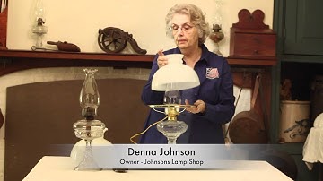 Johnsons Lamp Shop No 2 Burner Lamp Glass
