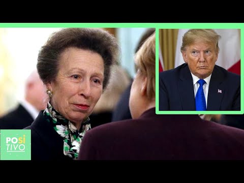 Vídeo: Princesa Anne Evita Cumprimentar Trump Em Evento Oficial