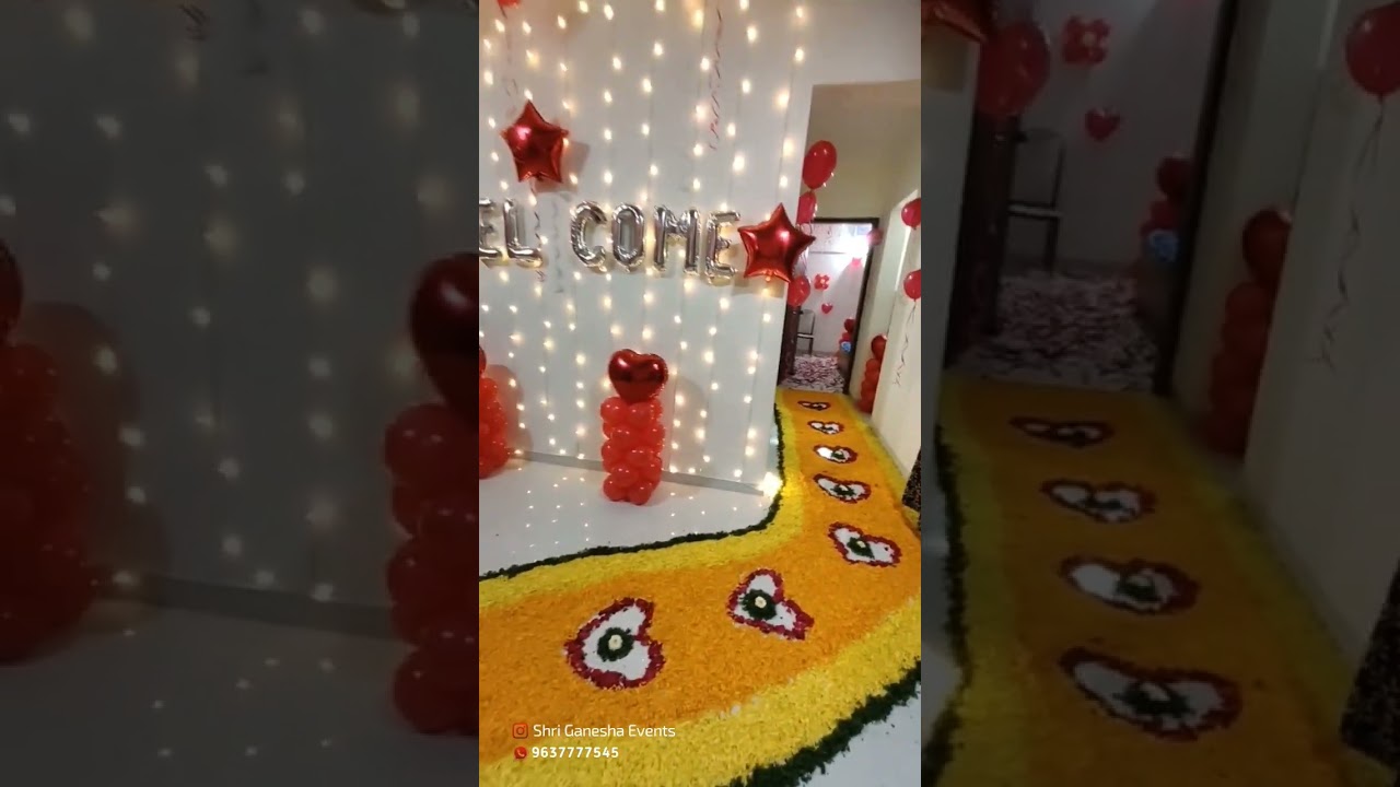 Baby Welcome Decoration 🧚‍♀️ Welcome Baby decoration ideas ✨