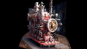 3D Point Cloud from image using Rhino Grasshopper and AI Depth Estimation Marigold LCM (short ver.)