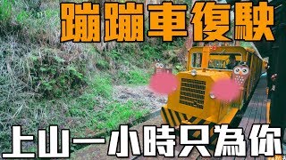 復駛衝一波！宜蘭太平山蹦蹦車，開上山總共快兩小時～連假來 ...