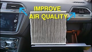 How to Replace Cabin Air Filter 2018+ VW Tiguan MQB (3rd Gen)