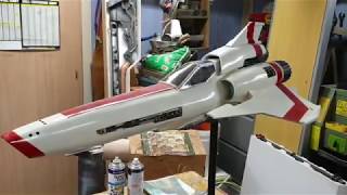 Builds By Baz - Mk II Colonial Viper - All panels complete.