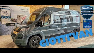 ?CARAVAN SALON 2023 I DIE BESTE WOHNMOBIL ALARMANLAGE GiottiVan 60T Rapido  Pandora Camper Motorhome