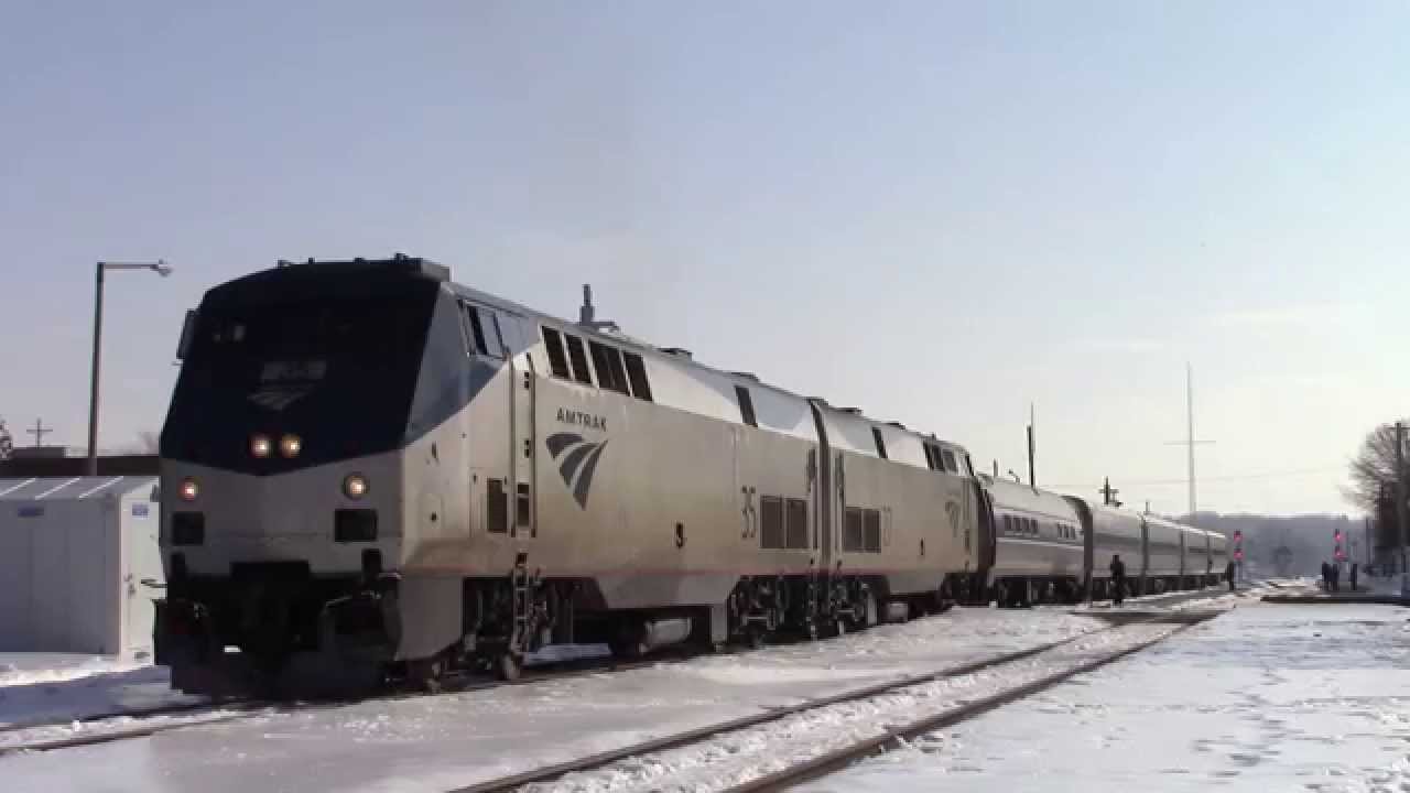 Amtrak Train Kalamazoo YouTube