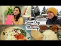 Snow Day wali Morning Routine - Winter special Desi Lunch thali & Healthy Lunchbox