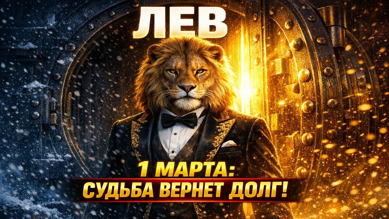 ЛЕВ, МАРТ 2026 БУДЕТ ЕЩЕ КРУЧЕ! Весна принесет то, о чем вы молили зимой! (Дата: 1 марта)
