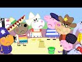 Peppa aprende sobre os pases  peppa pig portugus brasil  desenhos animados