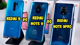 Xiaomi Redmi 9 VS Redmi Note 9 VS Redmi Note 9S/9Pro в чем разница и что выбрать?