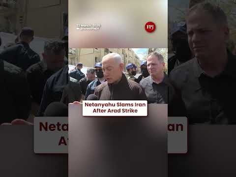 Video Netanyahu After Arad Strike: Iran Endangers the Entire World