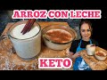 ARROZ CON LECHE KETO/RICE PUDDING/ KETO