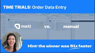 Manual Entry vs. Meti: A 15-Second Game-Changer for Order Management! 🚀 screenshot 5