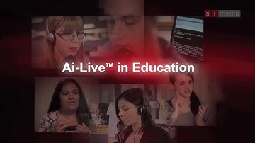 Ai-Live In Education - Open Captions OC by Ai-Media