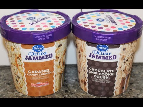 Kroger Deluxe Jammed: Baby Ruth Caramel Candy Crunch & Chocolate Chip Cookie Dough Review