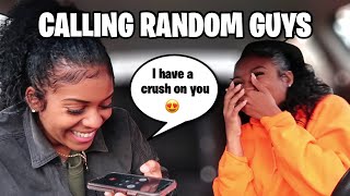 Calling random guys and telling them I like them!!