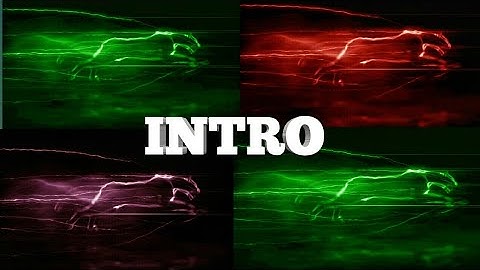 Intro- Running PANTHER Animation Toturial | Kinemaster PixelLab || Techno Dhaval