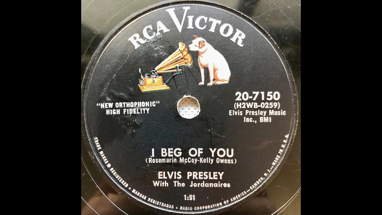 Elvis Presley / I Beg Of You, Don't - YouTube