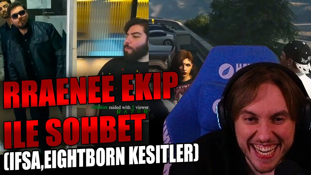 RRAENEE EKİP İLE SOHBET EDİYOR (EİGHTBORN KESİTLER,İFŞALAR)w/@Cordiseps