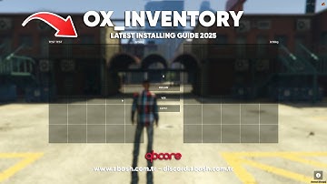 QBCore - How to Install Ox Inventory | Setup & Showcase | LATEST Fivem Tutorial 2025