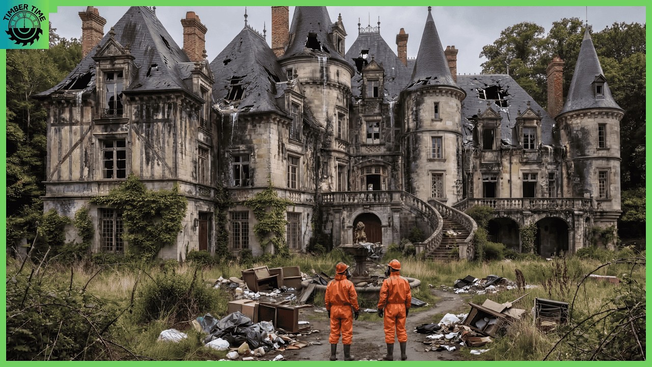 ⁣Abandoned Castle Renovation Into Dreamy Royal Mansion with 7 Stunning Interiors