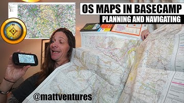How to install and use UK OS maps in garmin basecamp TET Ordnance Survey