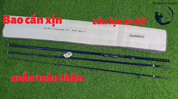 Cần 3 khúc câu lục câu biển xoắn toàn thân surf leader bx 4m25 Gamakatsu