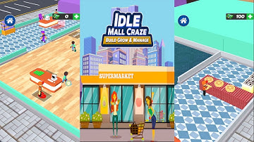 shopping mall craze: idle game Gameplay Mobile Game Walkthrough All Levels Android Ios #1
