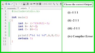 Output C programming || C programming Tutorial || Bangla C programming