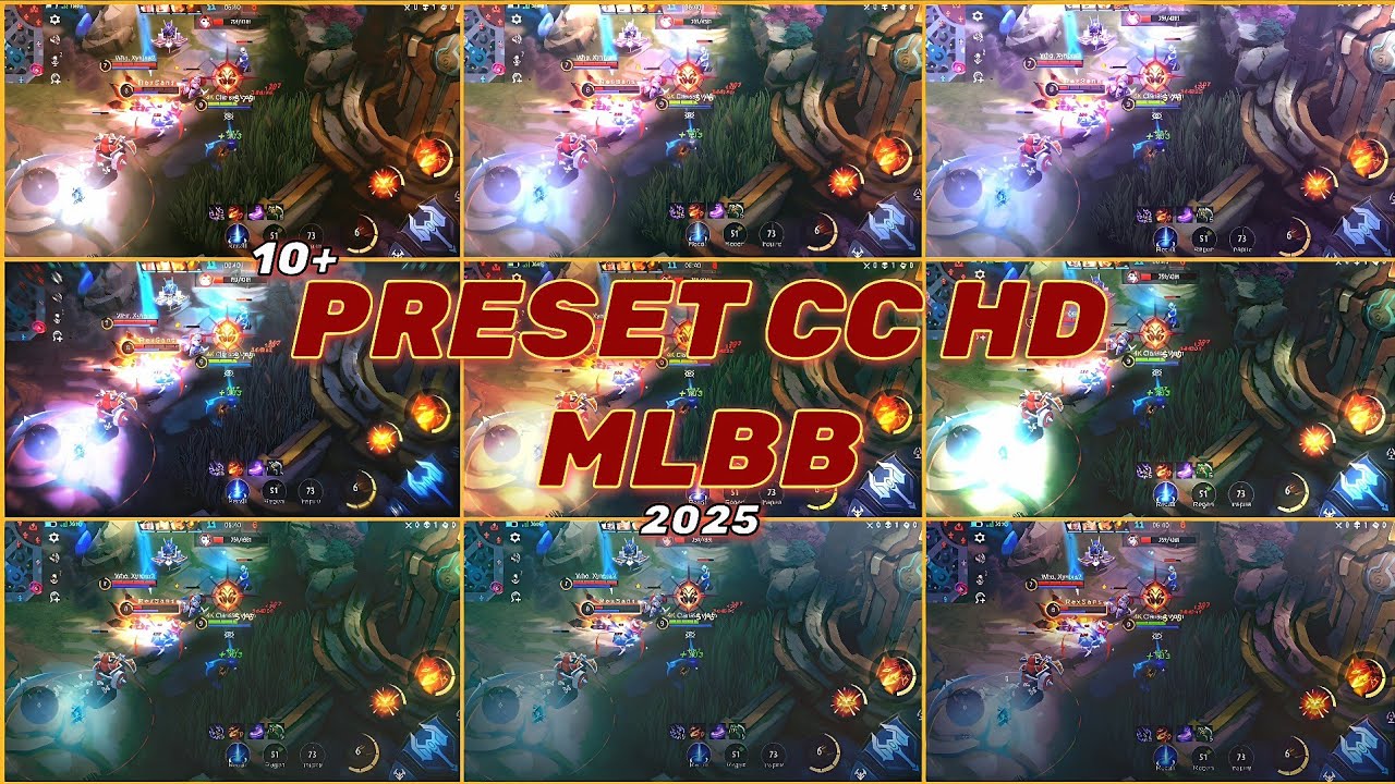 Preset CC HD MLBB 2025 NEW !!!