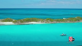 Rest and relax by the clear blue waters of the Bahamas