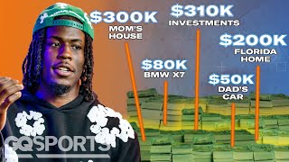 How Cleveland Brown Jerry Jeudy Spent His First $1M | My First Million | GQ Sports Content