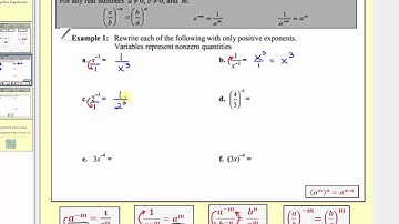 Negative Exponents (L4.2)