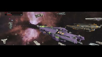 Plasma Casters attacking outpost