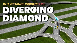 Diverging Diamond (DDI) | Interchange Insiders: Cities: Skylines 2 Road Guide