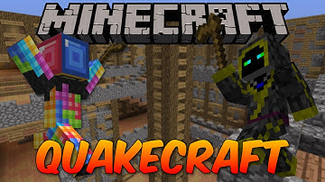 Minecraft Minigame: Quakecraft with Quirbit!