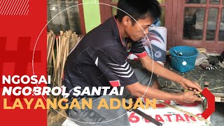 NGOSAI || TUTORIAL ON MAKING SUKHOI KITES DIRECTLY FROM CRAFTSMEN #tutorial #sukhoikites PART 2