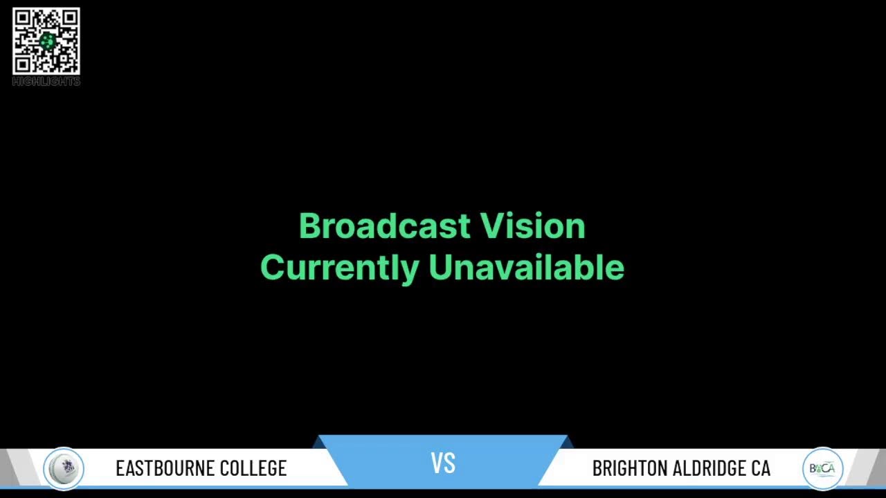 Eastbourne College 1st XI v Brighton Aldridge Community Academy 1st XI