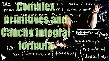 Lecture 7: Complex primitives and Cauchy integral formula