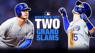 Royals hit two Grand Slams